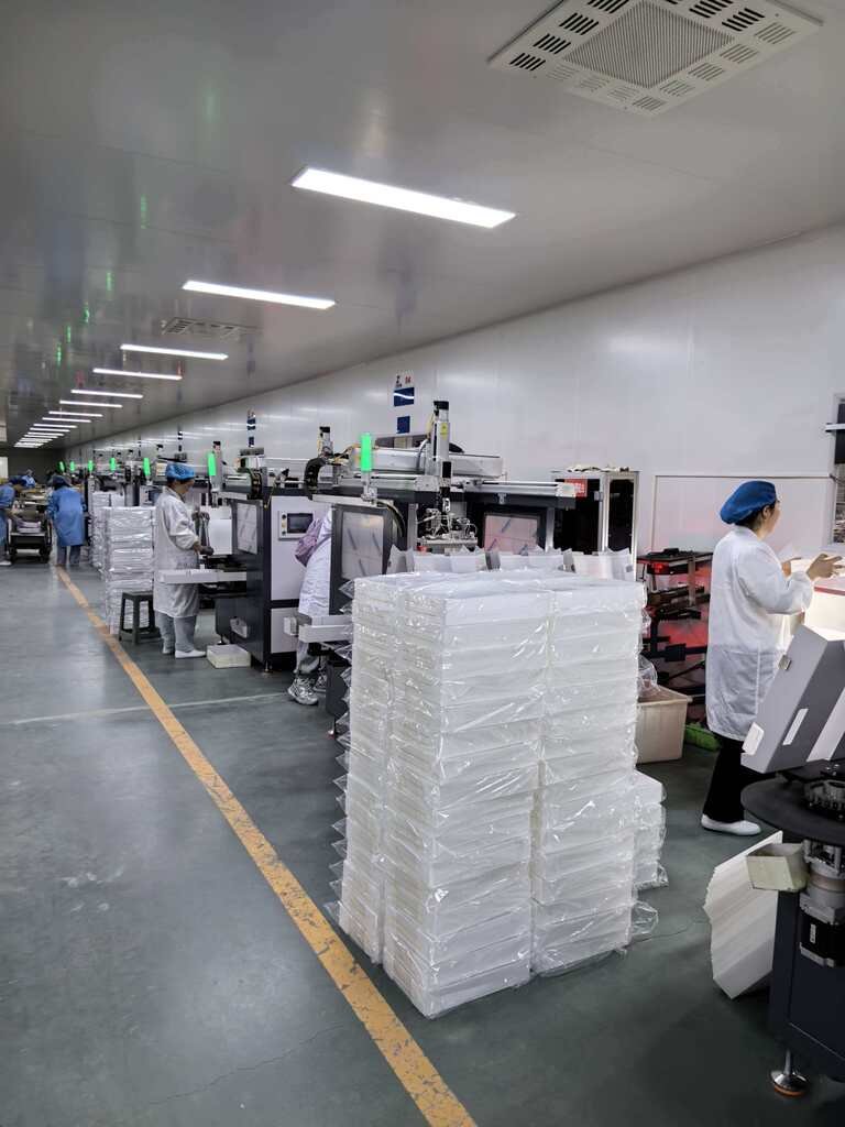 State-of-the-art cleanroom production facility for pharmaceutical packaging manufacturing