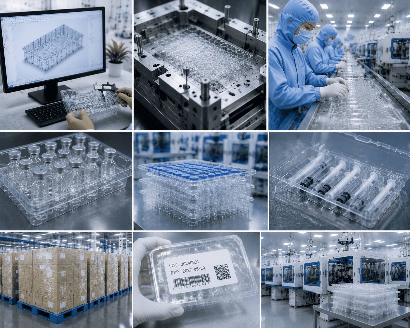 Jiahua custom pharmaceutical plastic packaging design and engineering