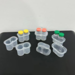 2 Slot 3 ml Vial Case Compact Travel Organizer