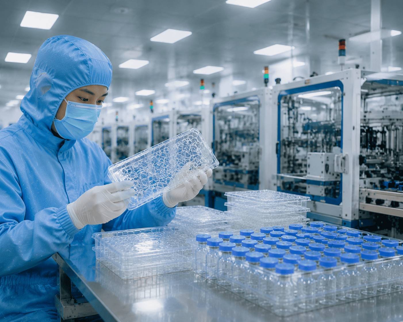 Jiahua pharmaceutical plastic packaging cleanroom manufacturing facility