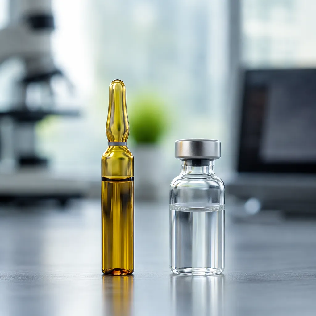 Ampoule vs Vial technical comparison