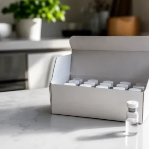 Custom Peptide Vial Boxes Wholesale Low MOQ