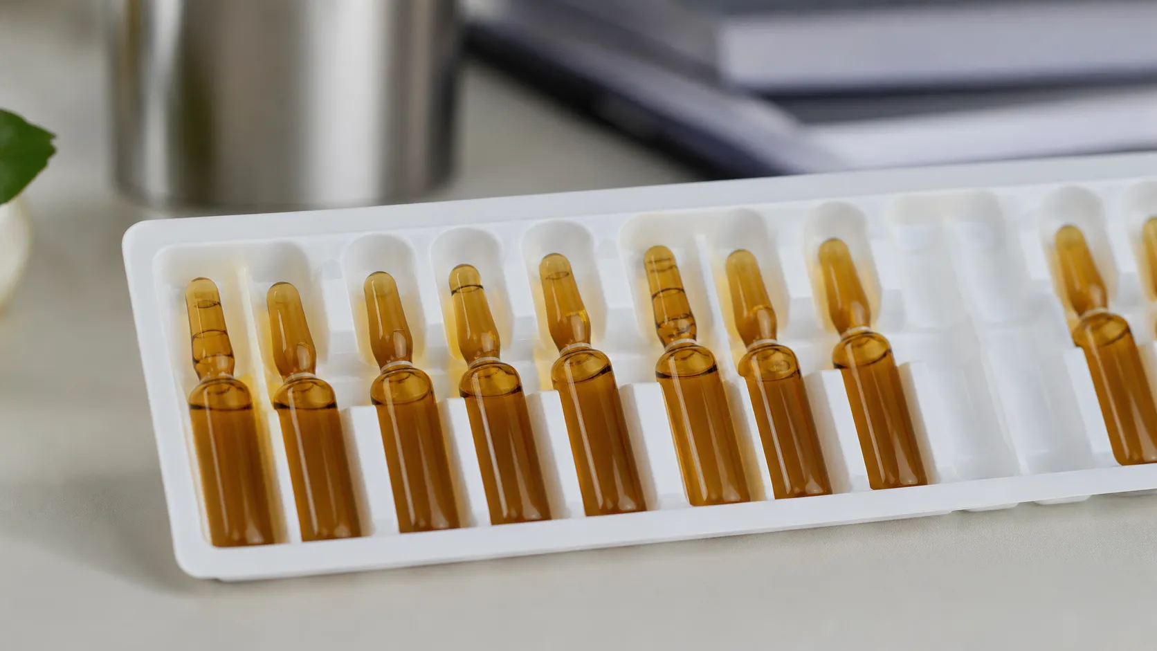 Ampoule Packaging Tray Custom PETG Medical Trays