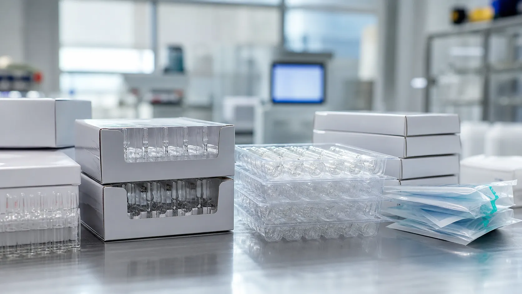 cleanroom compliant ampoule packaging materials