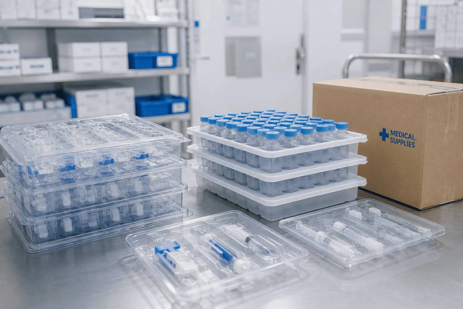 Clinical healthcare setting with medical gas and monitoring systems