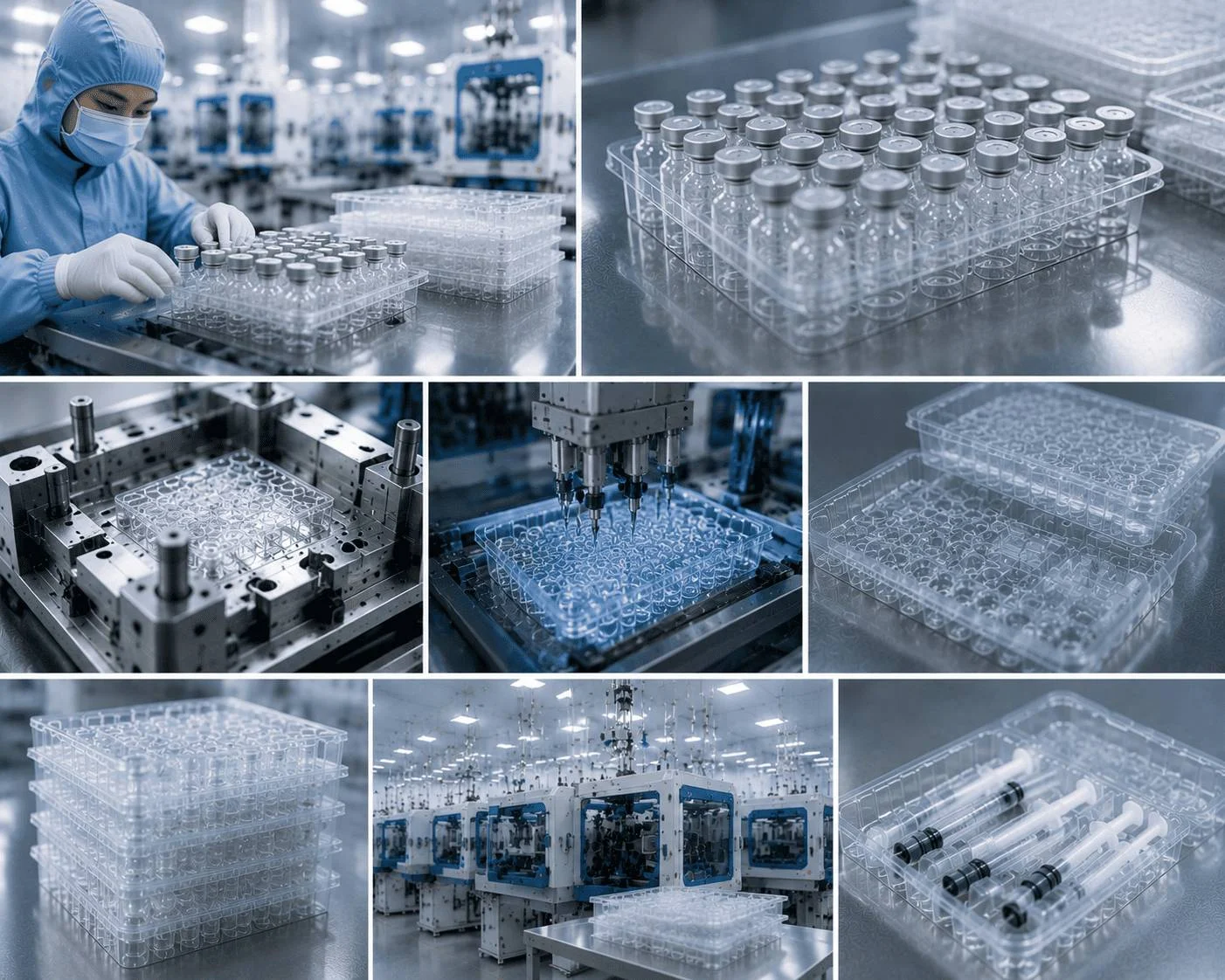 Custom Pharmaceutical and Medical Plastic Packaging Configurations