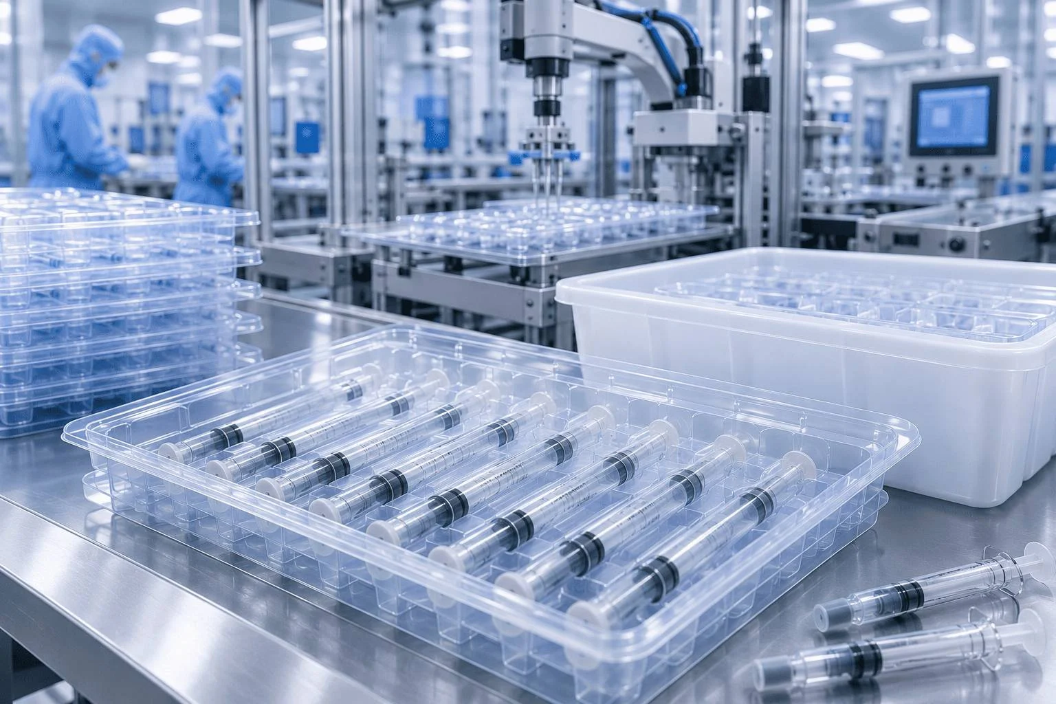Custom prefilled syringe packaging engineering and mold development
