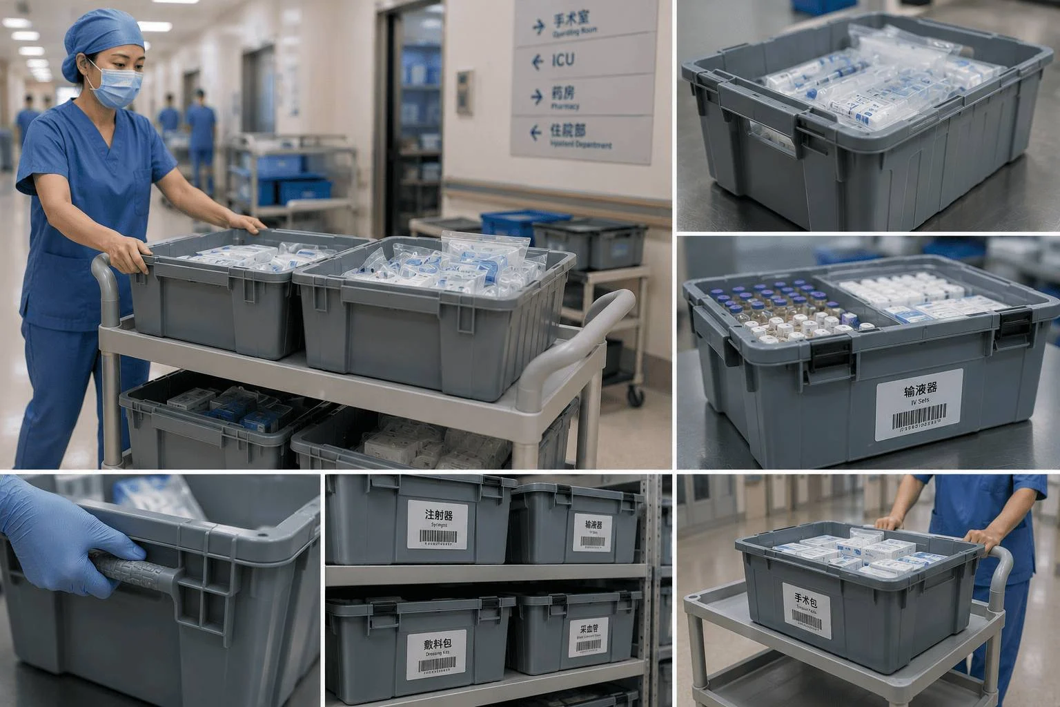 Healthcare logistics and sample handling