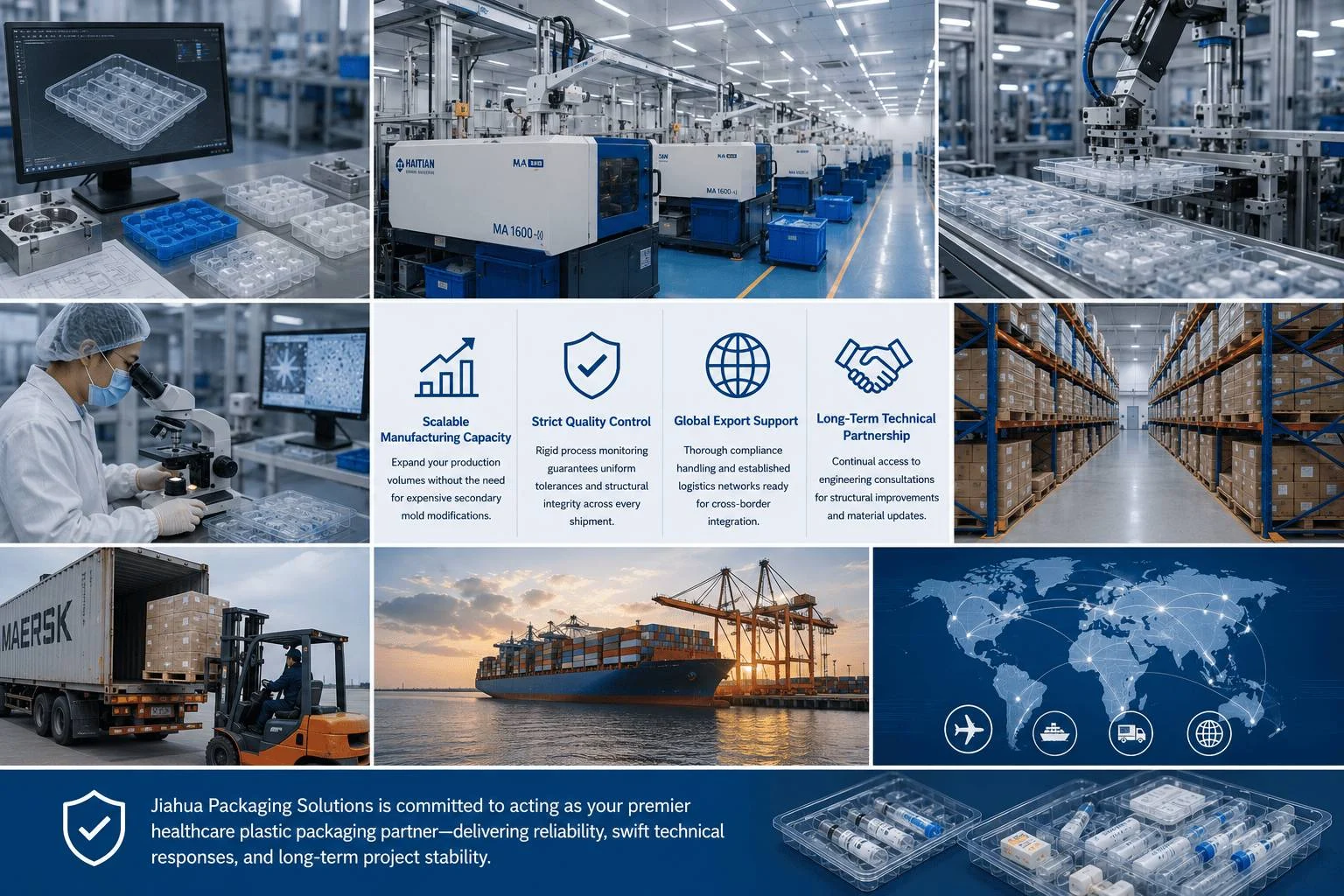 High volume healthcare packaging manufacturing