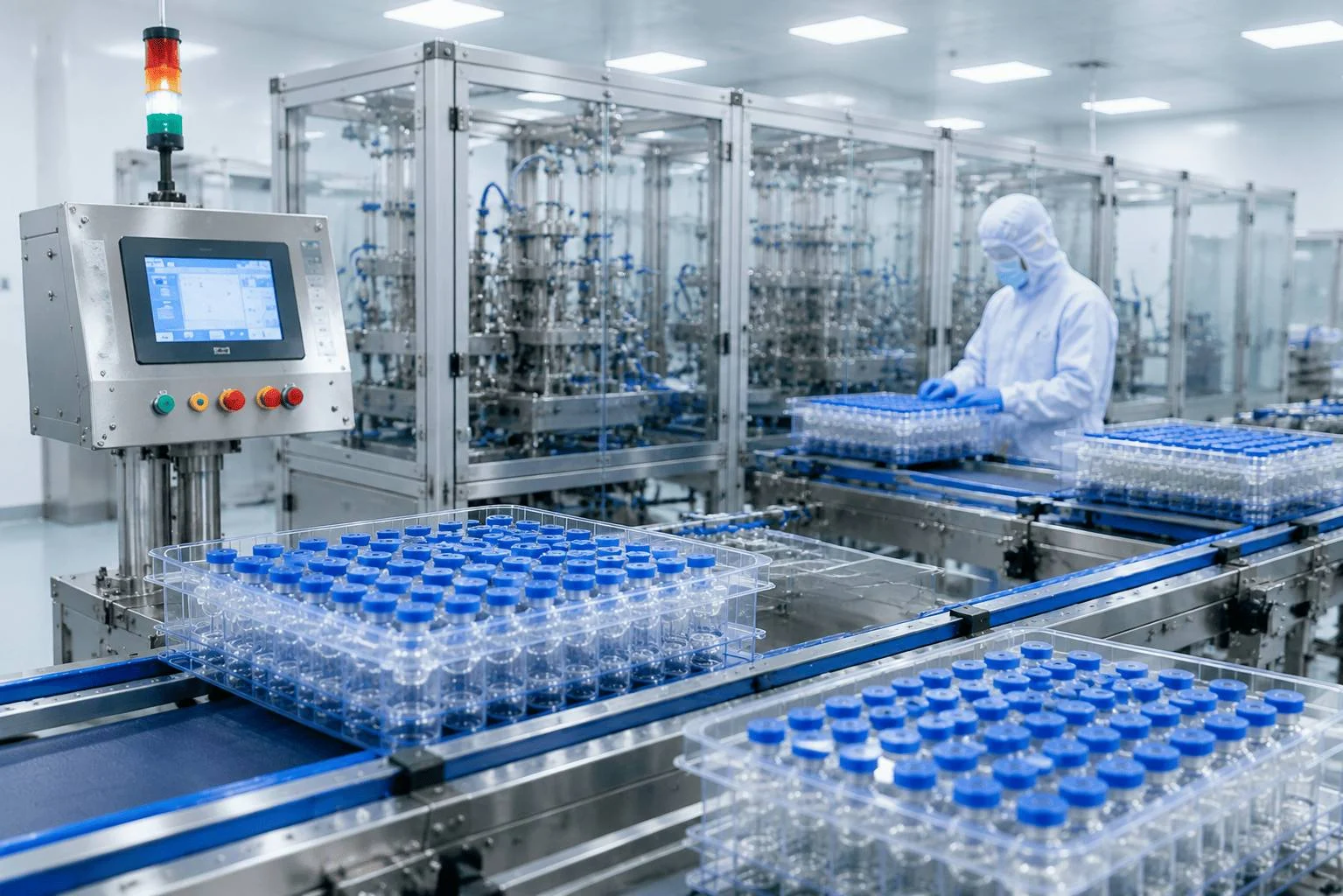 Jiahua cleanroom manufacturing and quality control inspection facility