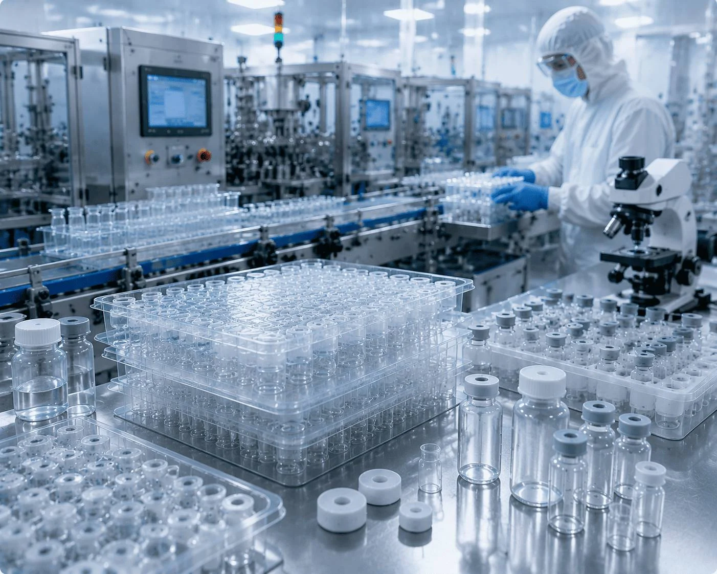 Jiahua cleanroom packaging manufacturing tool center