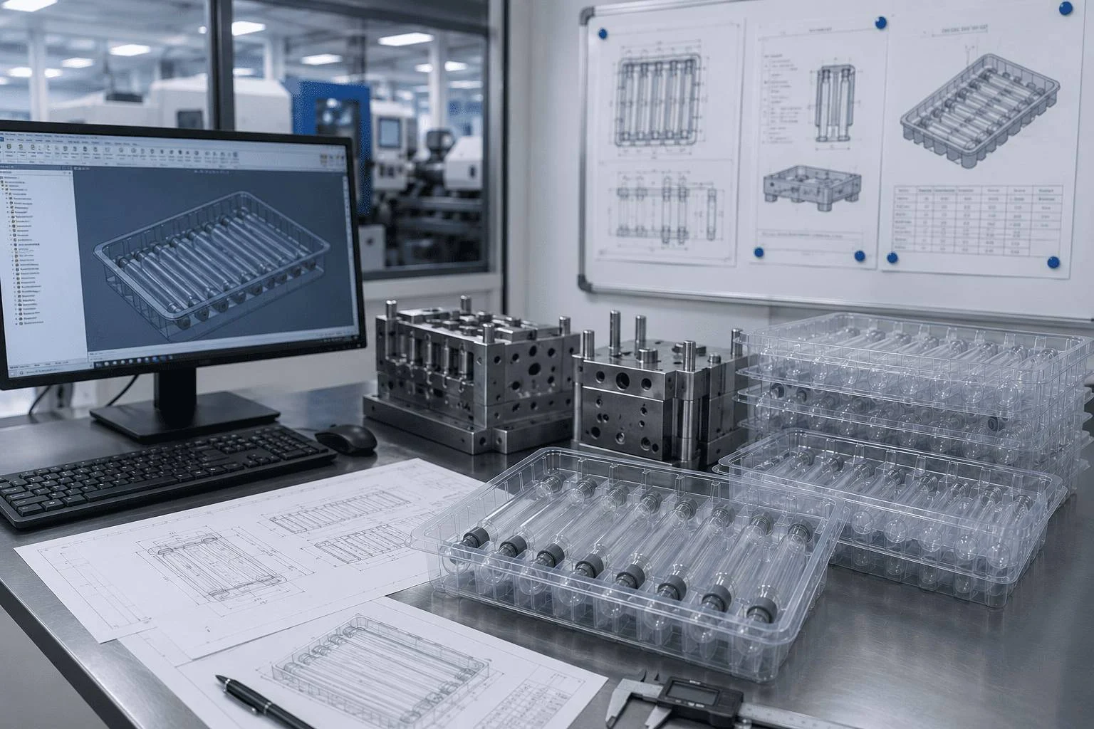 Jiahua custom cartridge packaging mold development and engineering capabilities