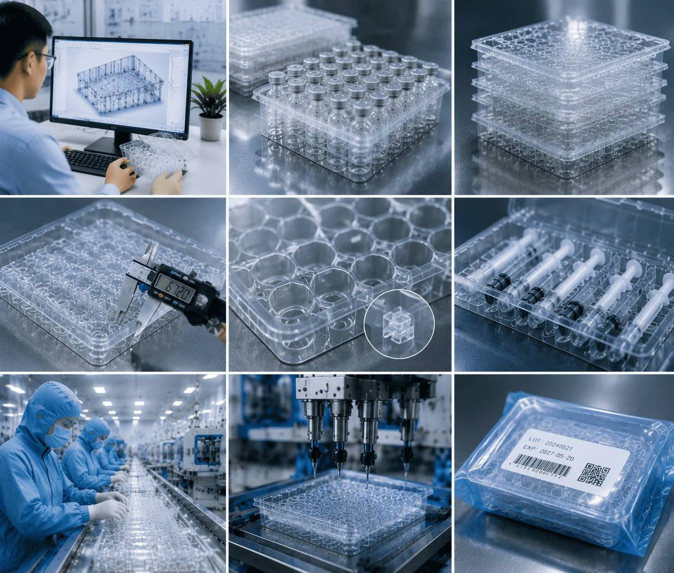 Jiahua custom packaging design engineering and dimensional validation visualization