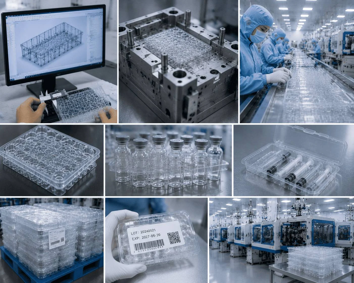 Jiahua custom pharmaceutical packaging mold development and manufacturing verification