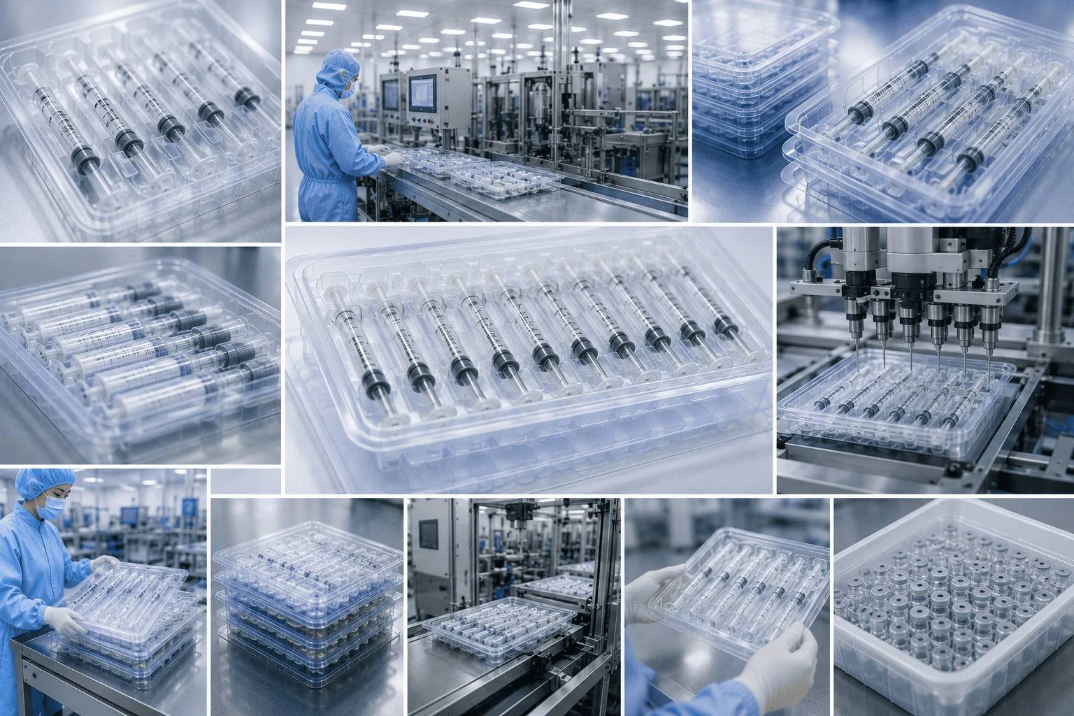 Jiahua medical prefilled syringe packaging production line