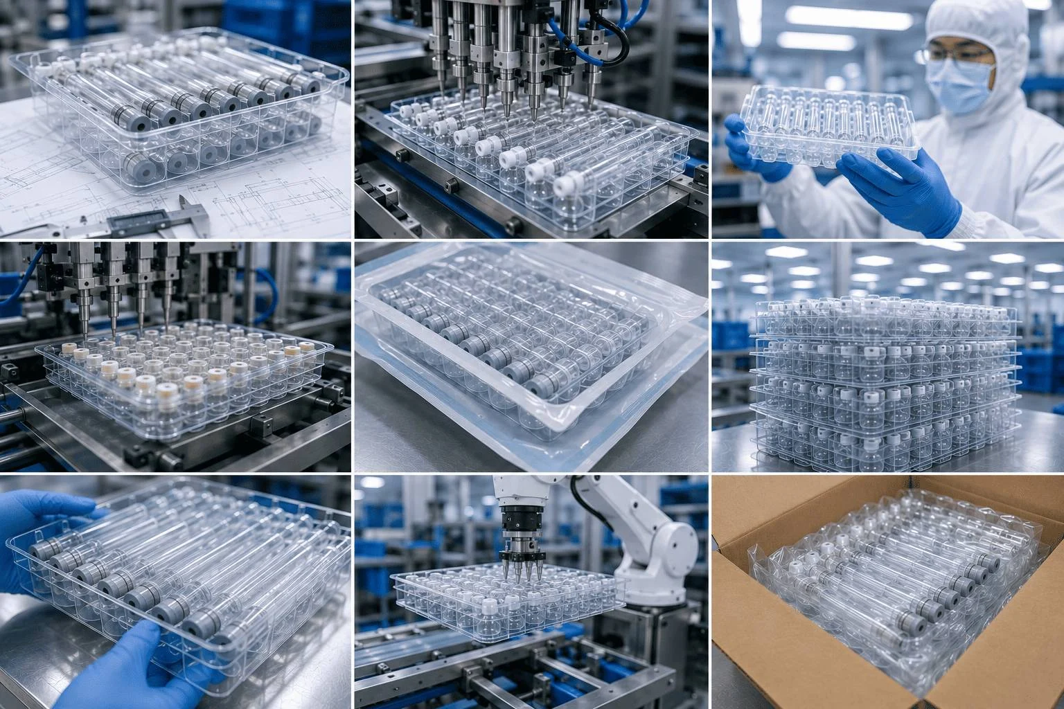 Jiahua pharmaceutical cartridge tray engineering diagram