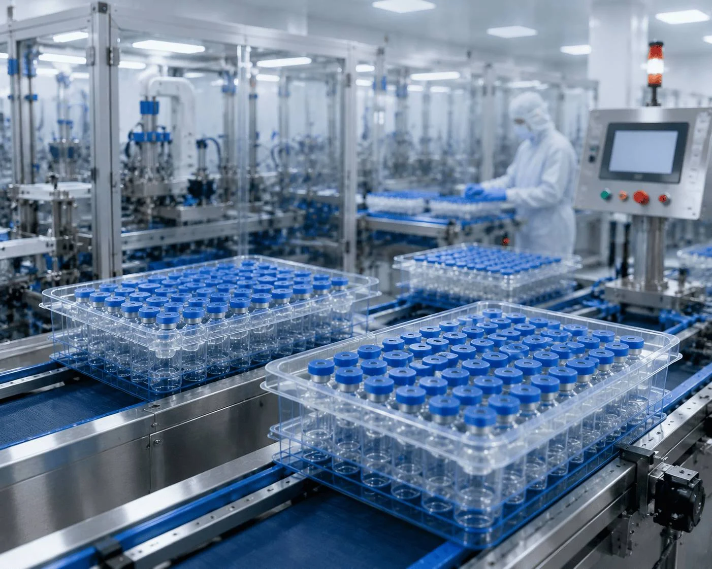 Jiahua pharmaceutical vial packaging production line and cleanroom injection molding process