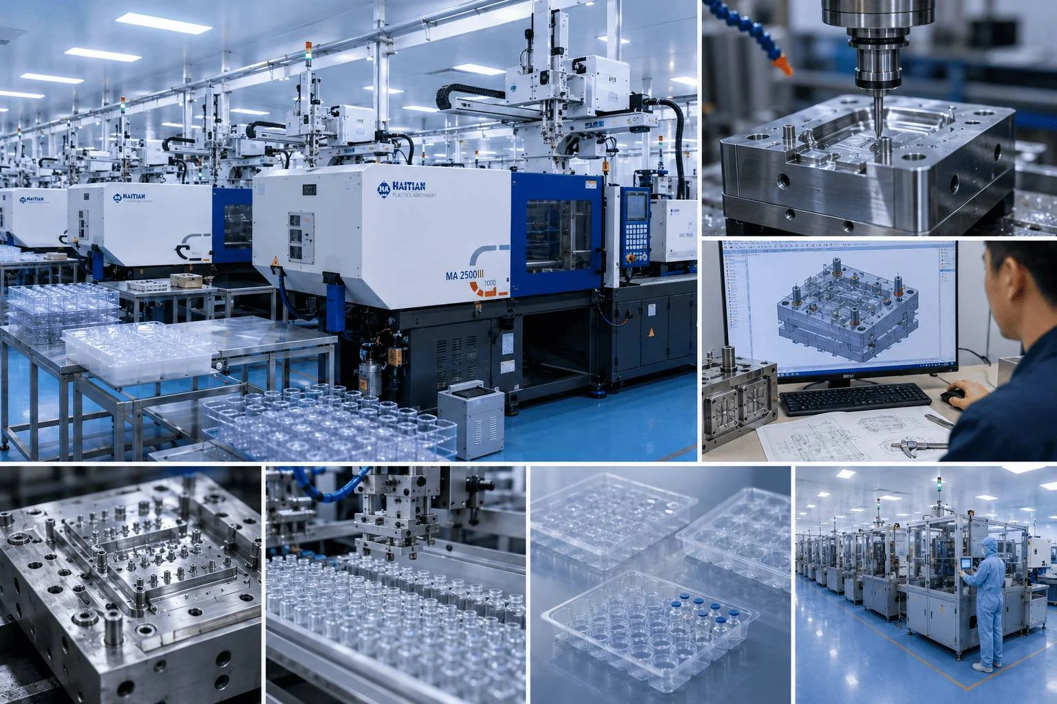 Jiahua precision injection molding and custom mold development facility