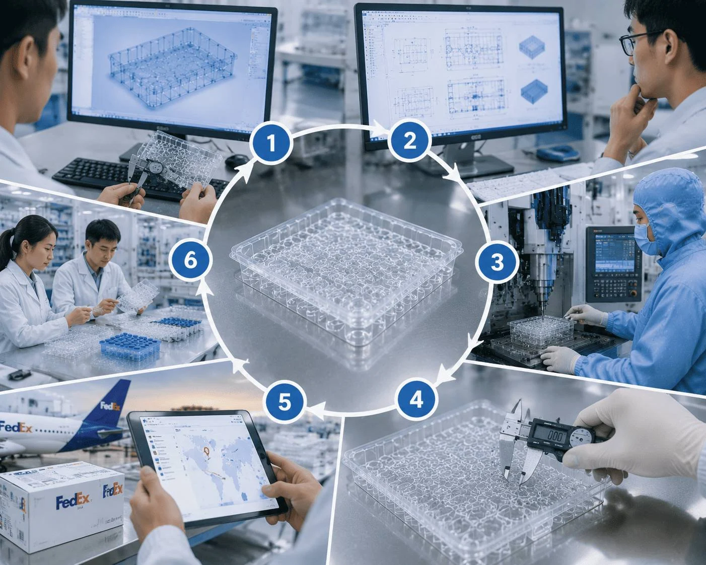 Jiahua systematic pharmaceutical plastic packaging prototyping workflow