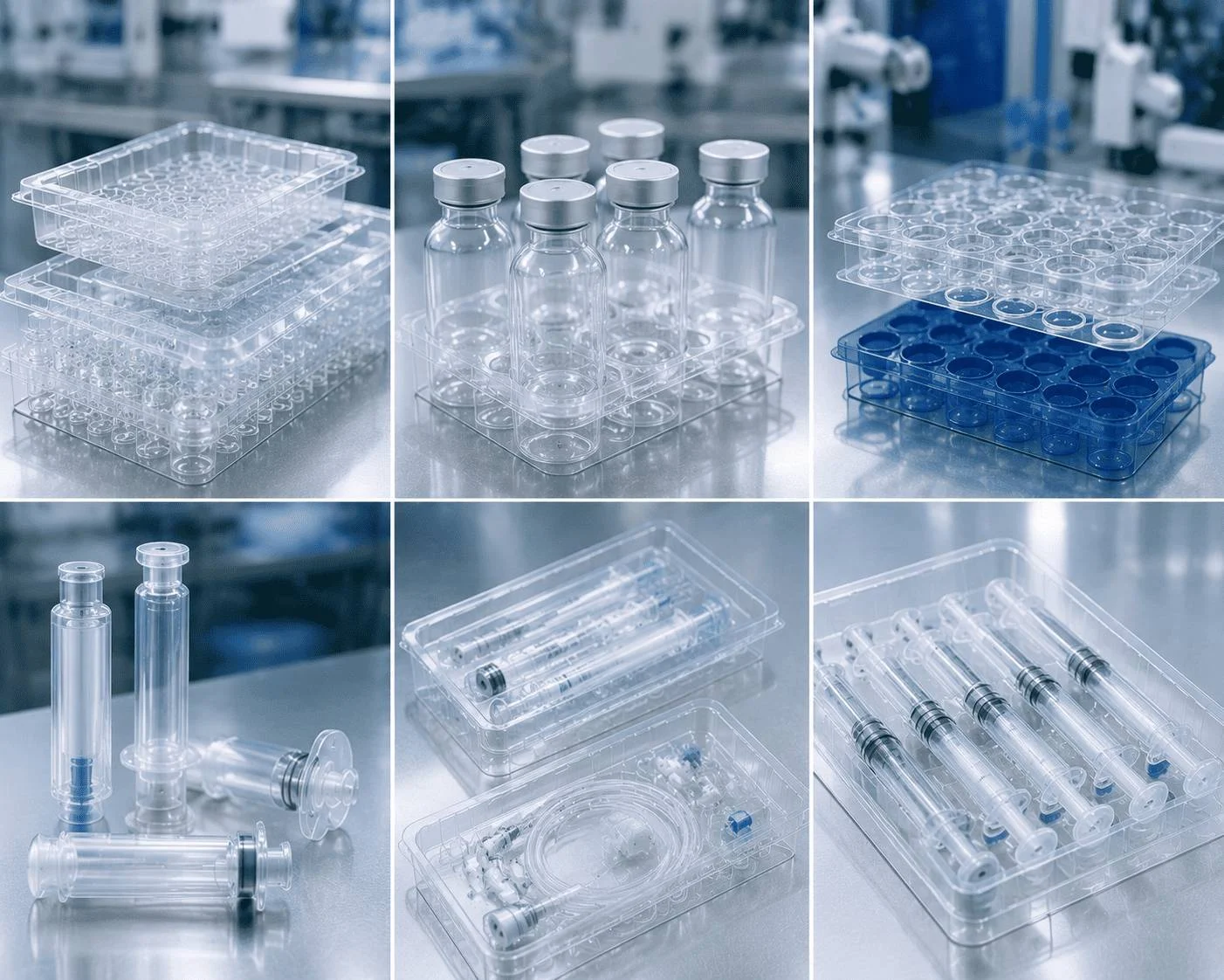 Pharmaceutical packaging material mapping diagram