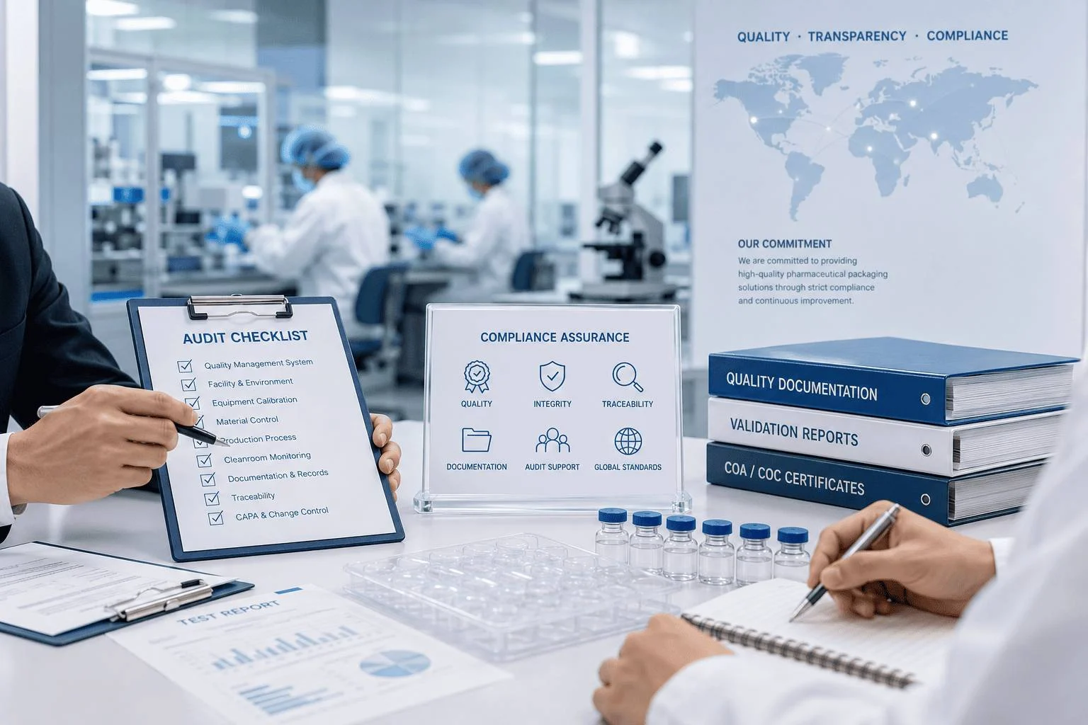 Pharmaceutical Quality Assurance and Audit Documentation Review
