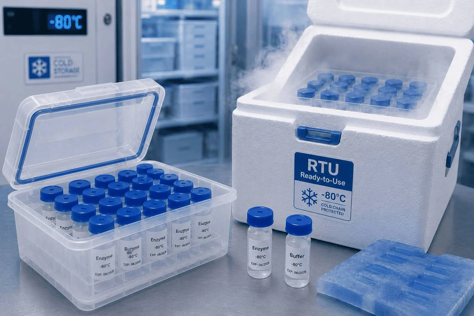 Reagent storage and transport packaging systems