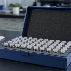 Scintillation Vial Cardboard Storage Box 100 Capacity