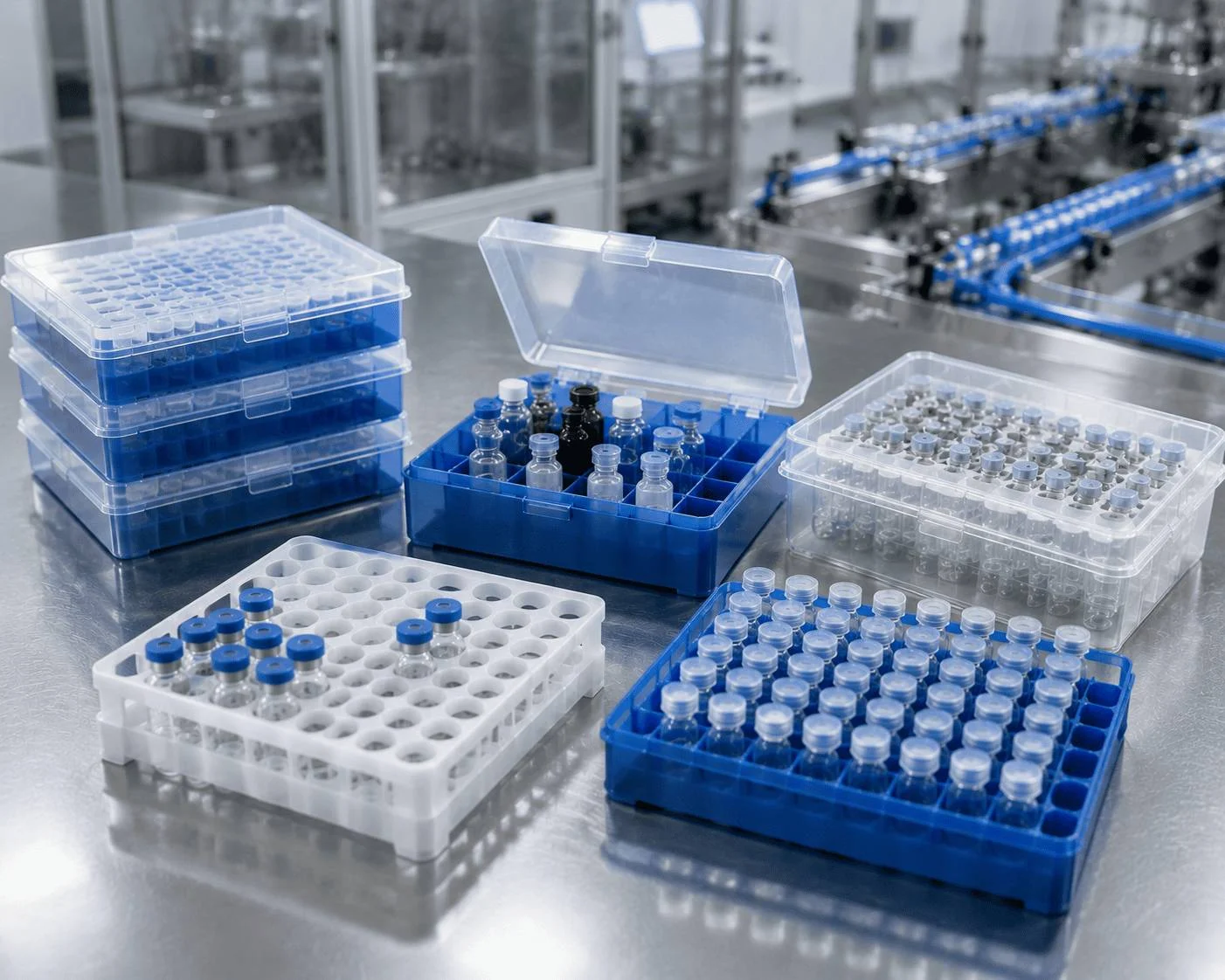 Technical specifications for custom vial packaging sizing and testing