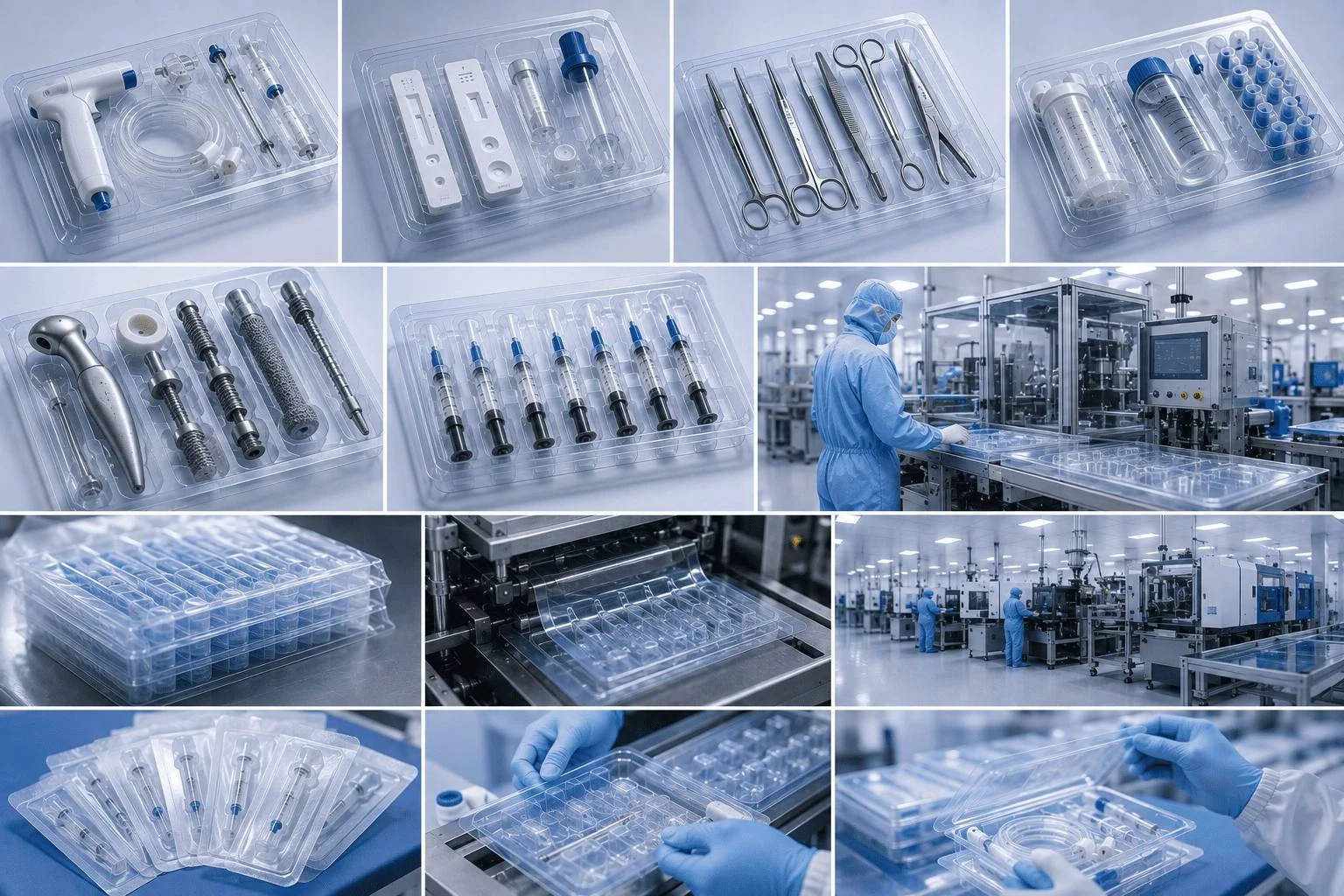 Validated custom medical device packaging production