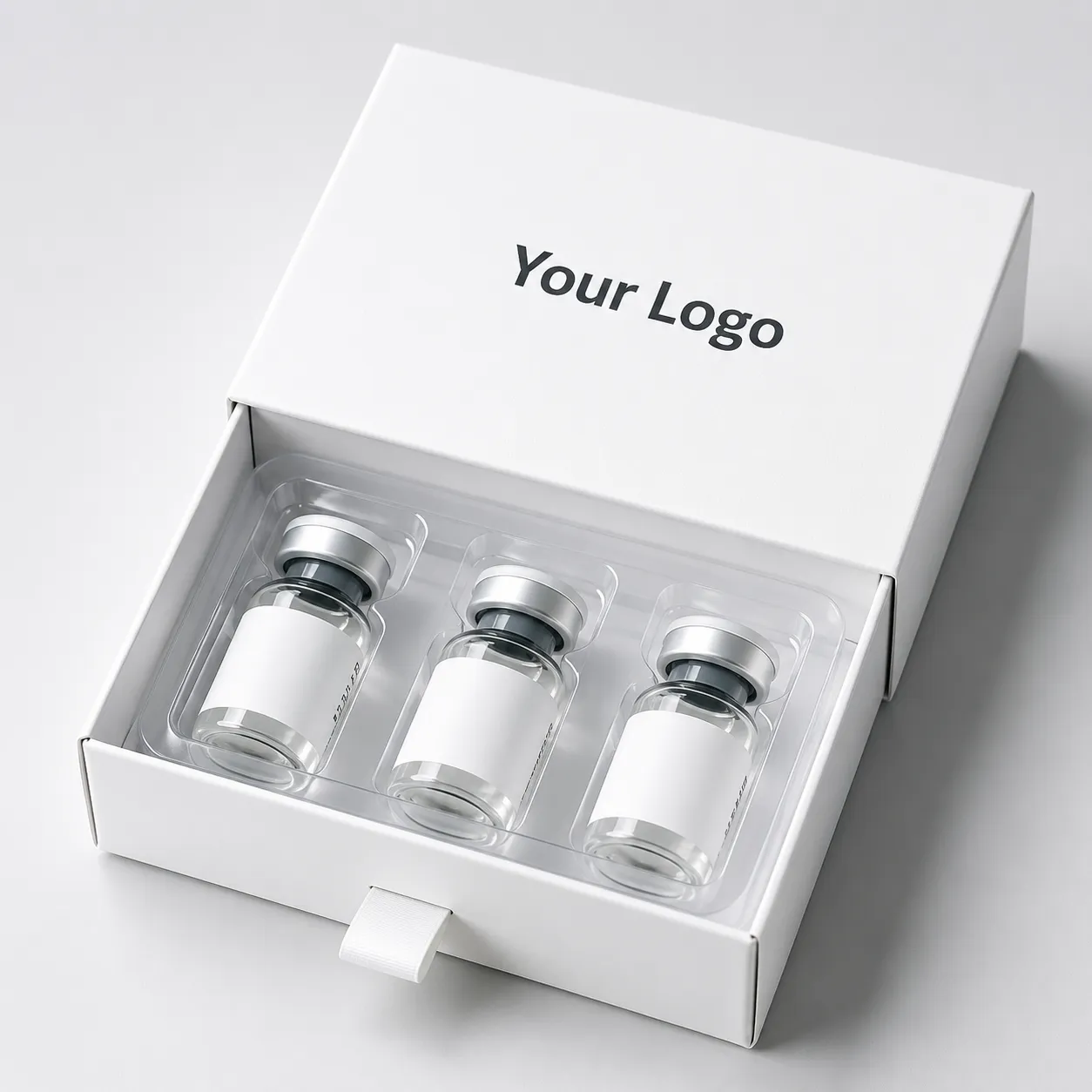 Custom ampoule boxes for pharmaceutical packaging transportation and glass ampoule protection