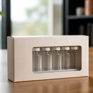 20ml Vial Box White Cardboard Pack of 100