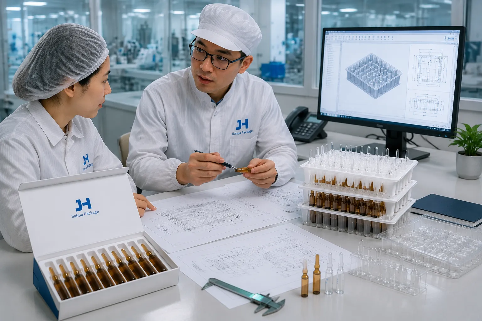 Precision Custom Ampoule Tray Manufacturing
