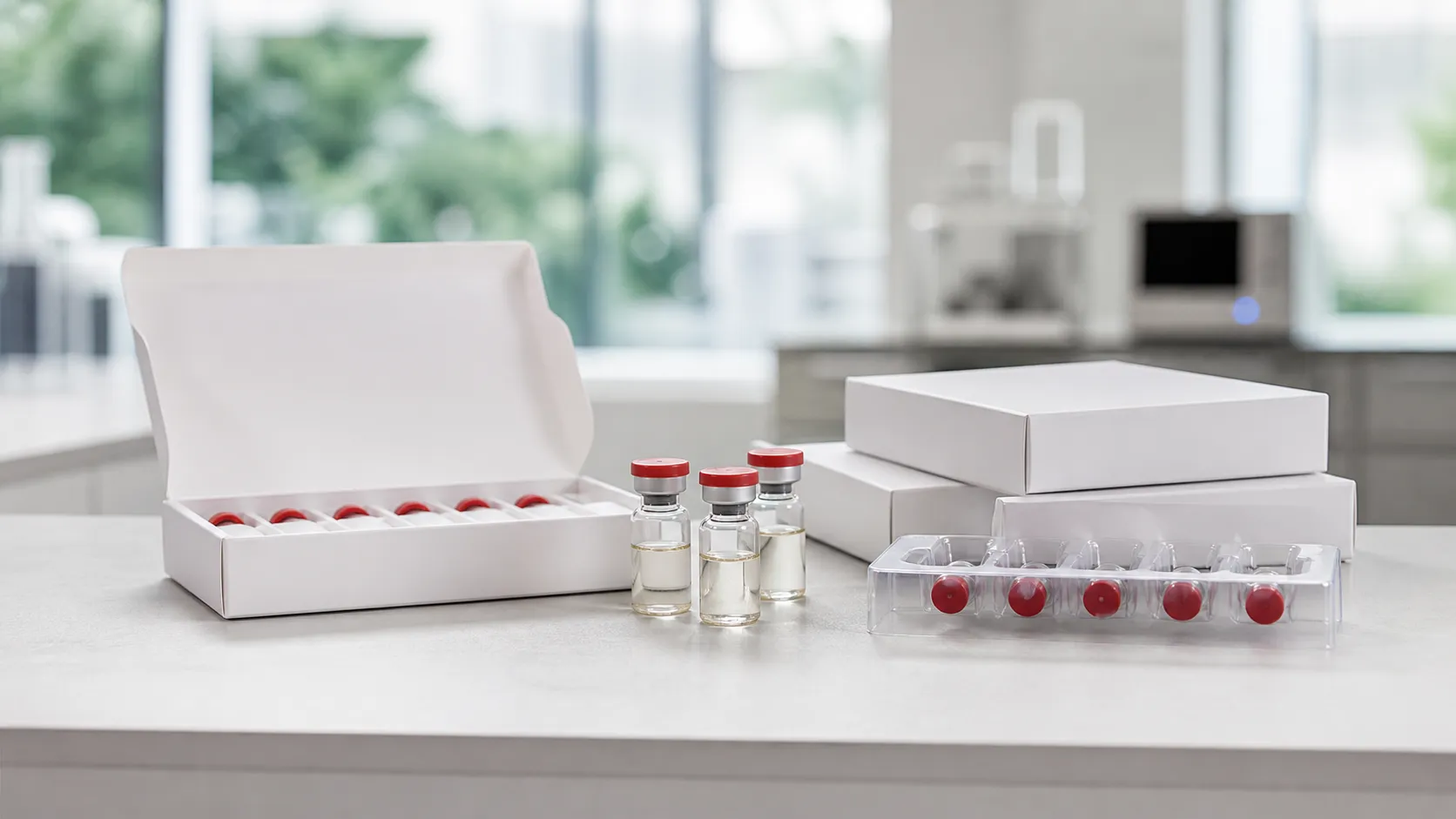 Custom Cleanroom Cerebrolysin Vial Packaging