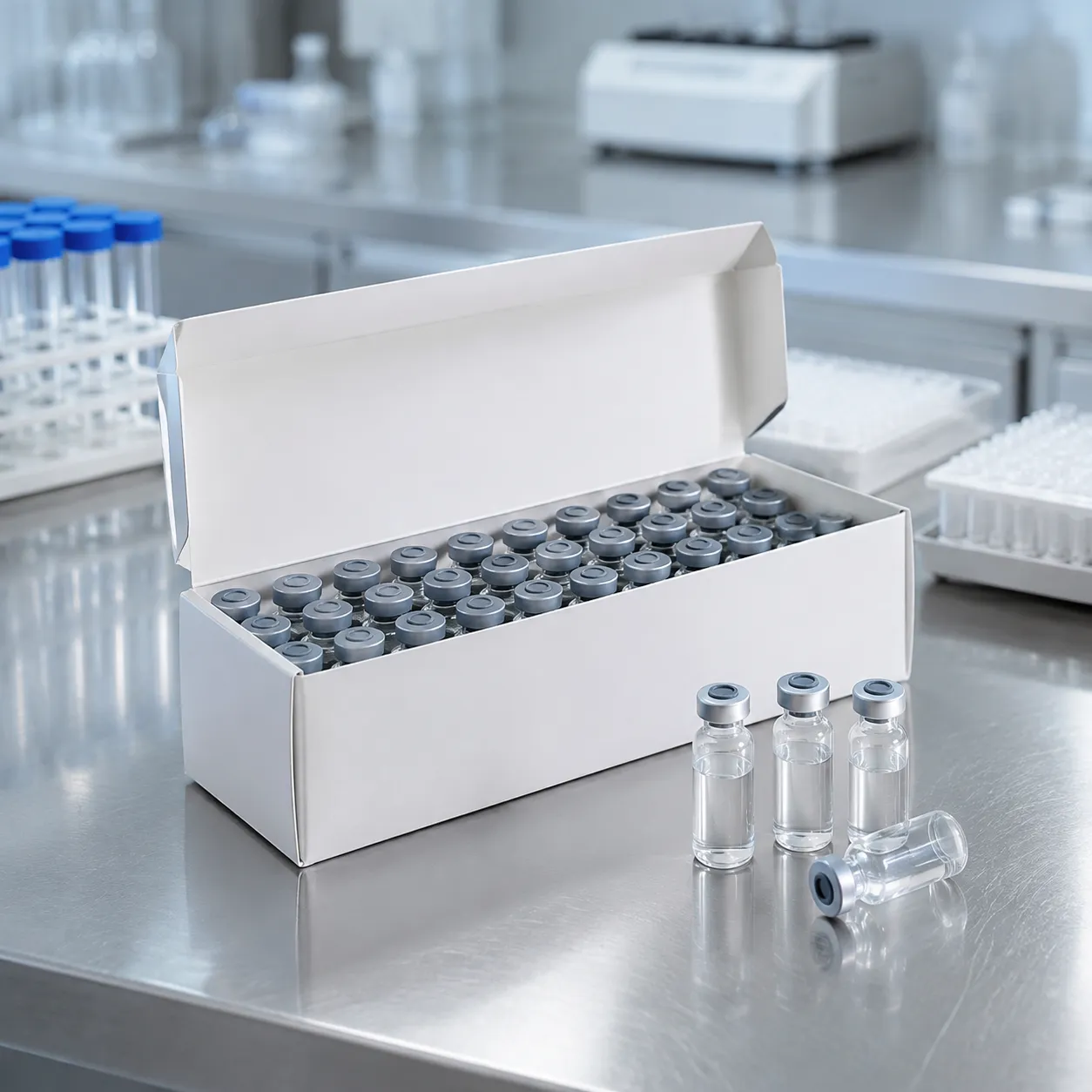 Medical grade cleanroom 3ml vial box