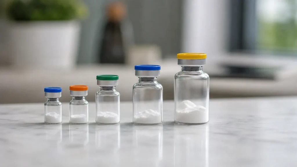 Peptide Vial Sizes Guide 2ml 3ml 5ml and 10ml
