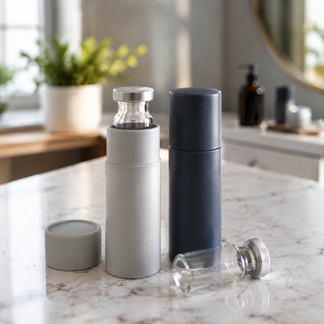 Protective compact vial packaging design