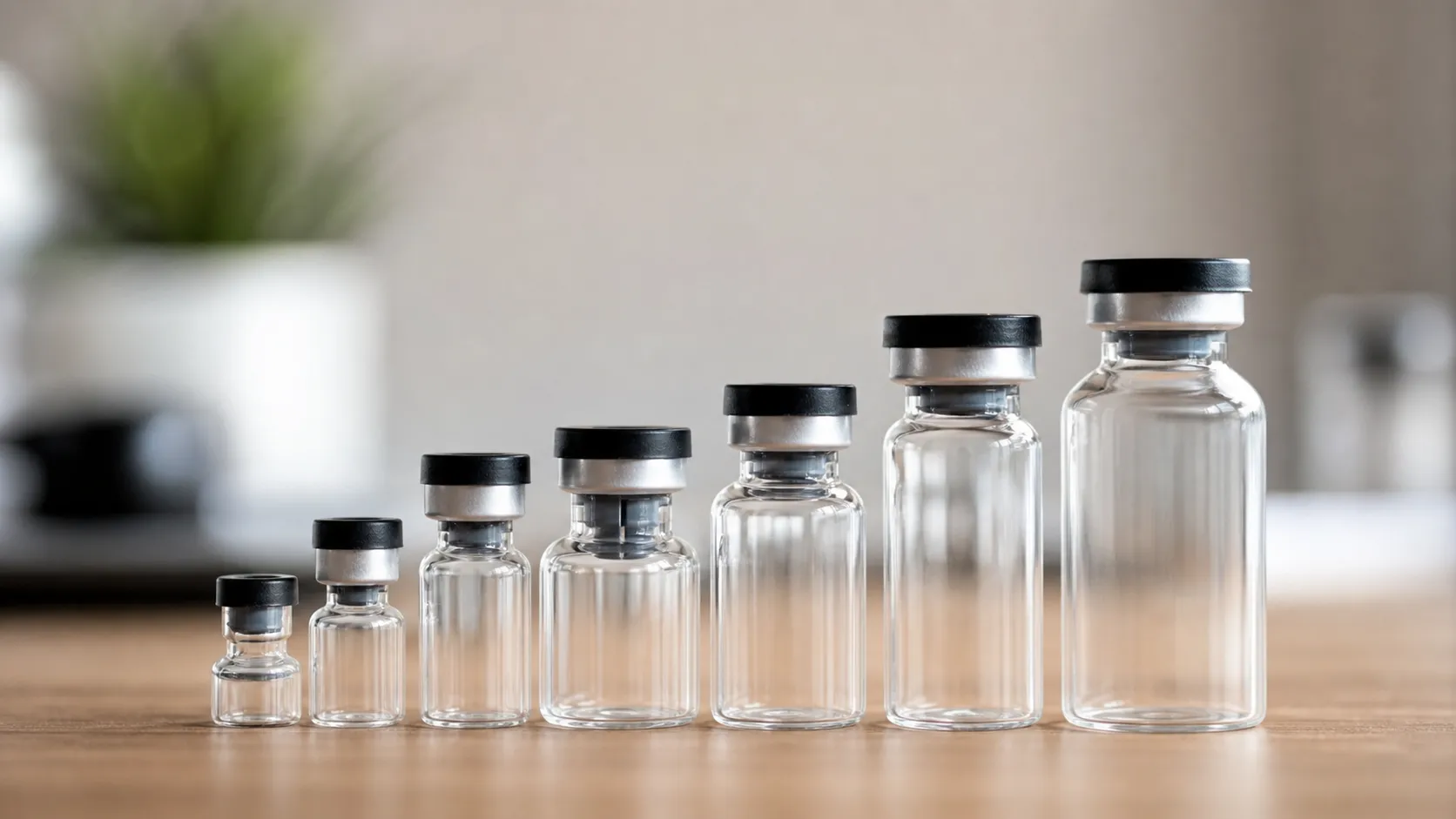 peptide vial sizes and specifications