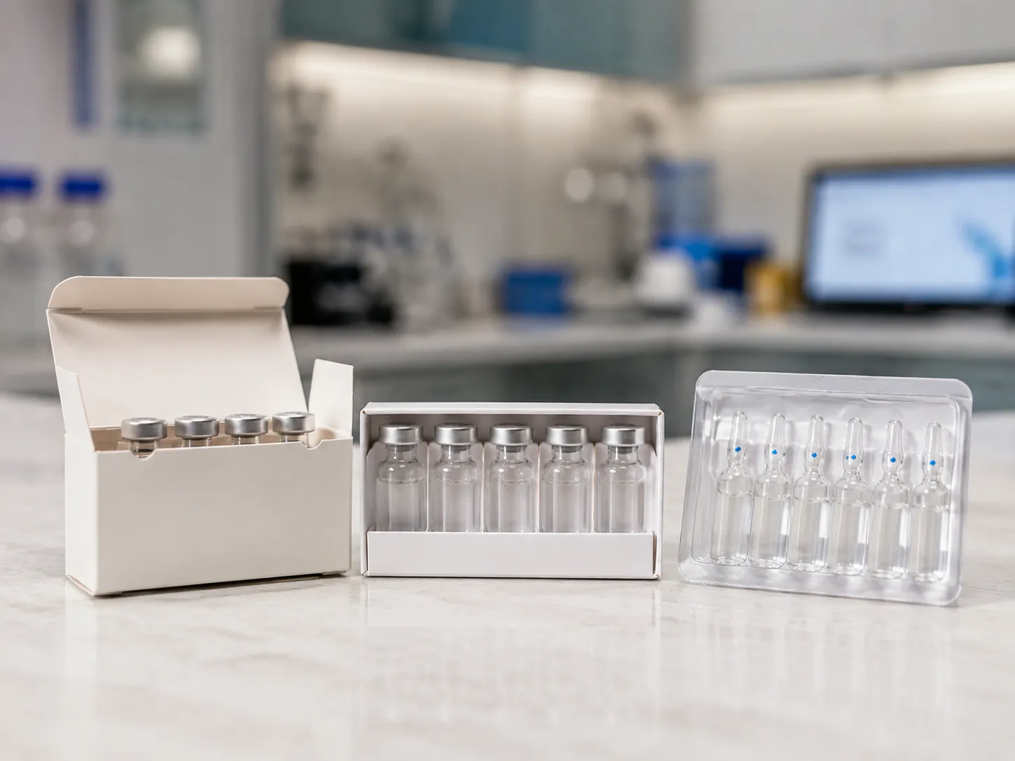 pharmaceutical glass vial packaging options