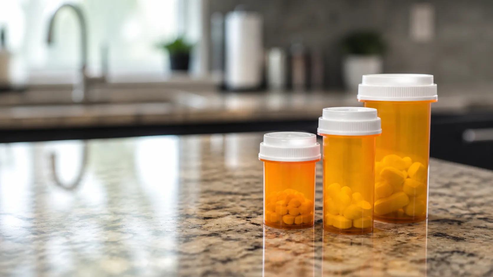 Pill Vial Packaging for Child Resistant Bulk Vials