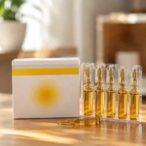 Vitamin D Ampoule Packaging for Amber Glass Protection