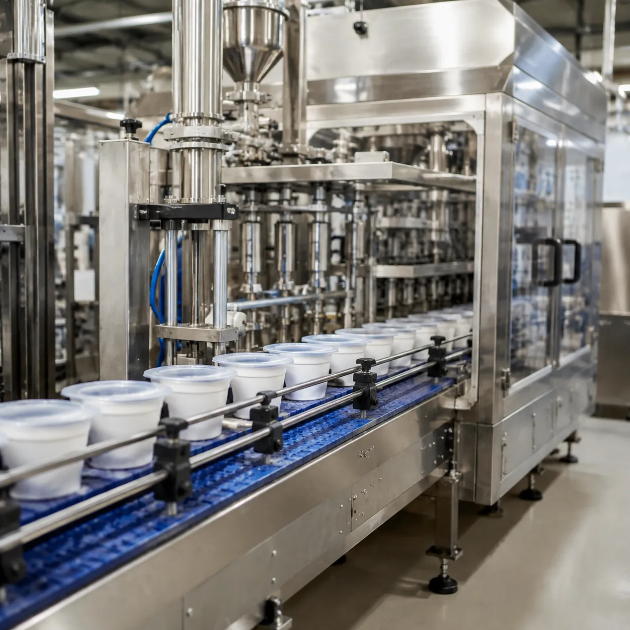 Aseptic multi-format nested tub filling line