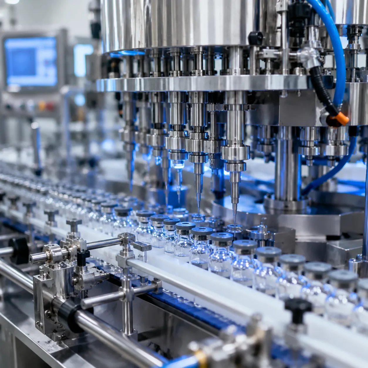 Automated Vial Fill-Finish Integration