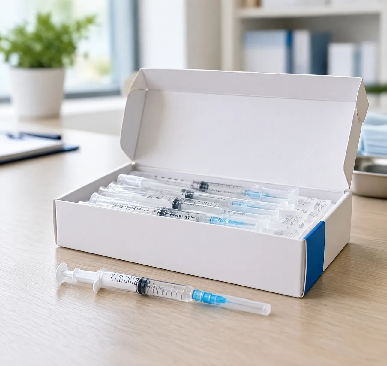 Secondary Packaging for Syringes Safe Sterile Protection
