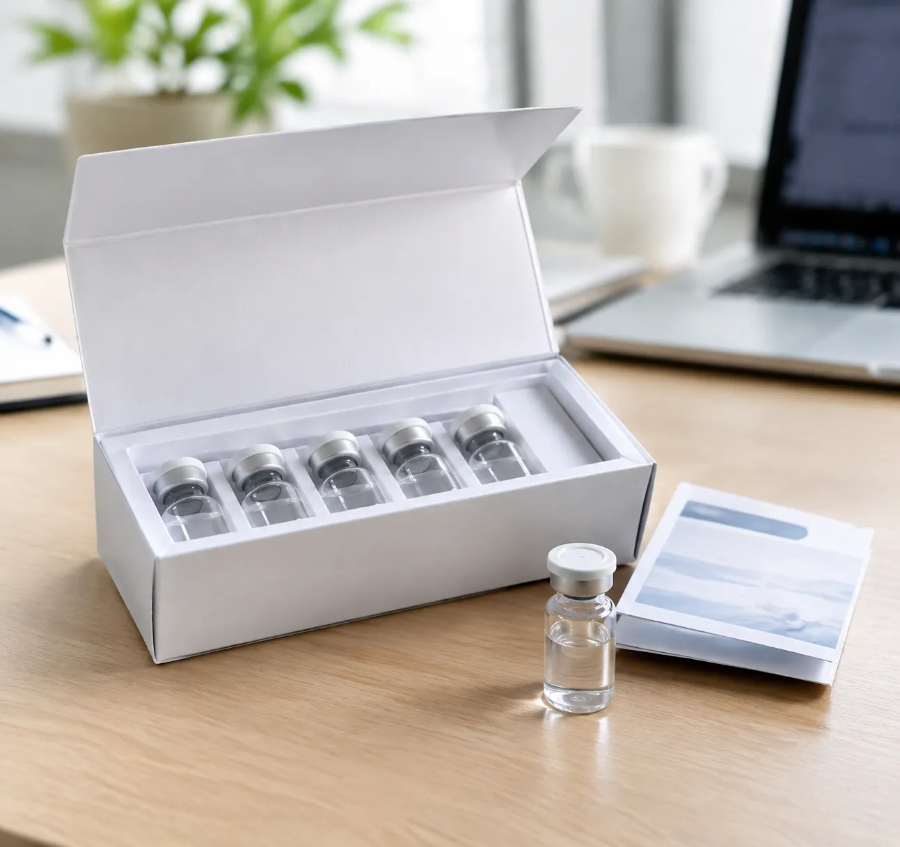 Precision vial box with inserts product info