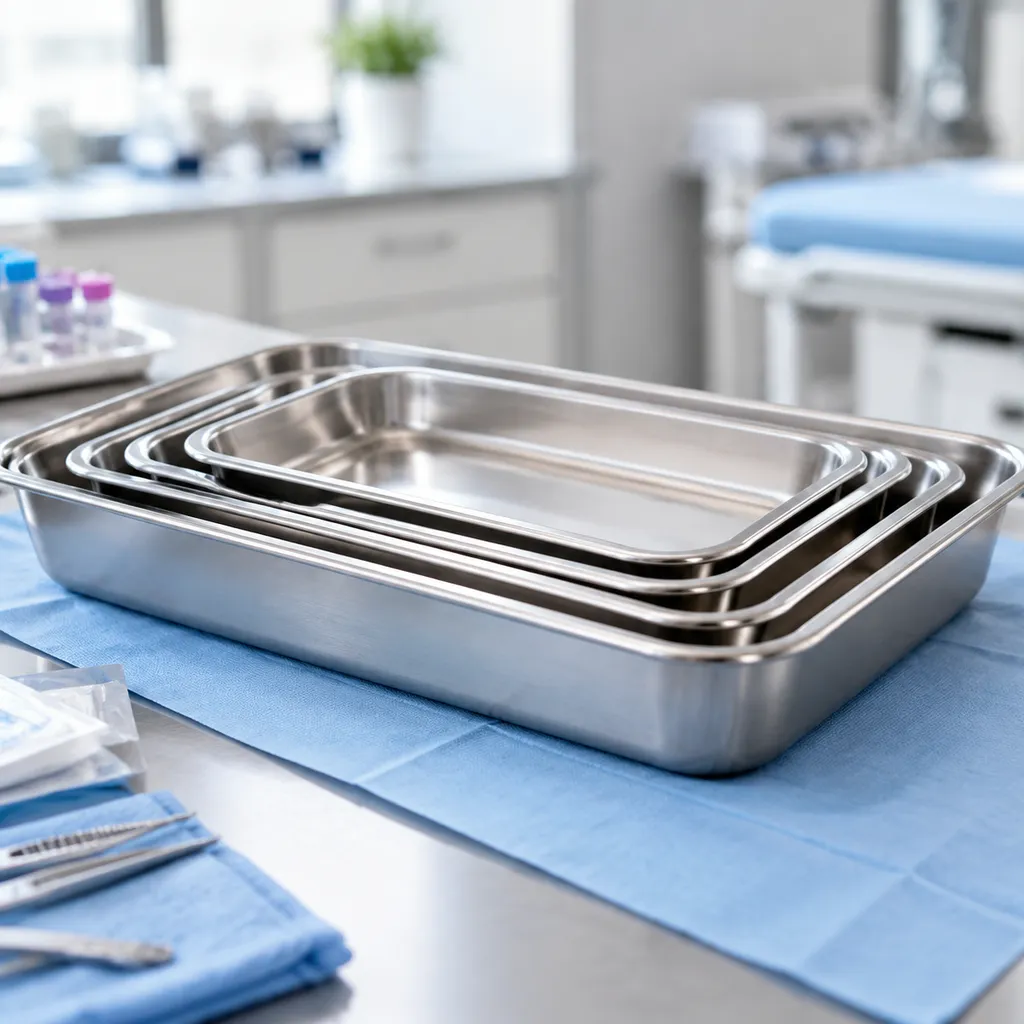 Sterile pharmaceutical nested trays