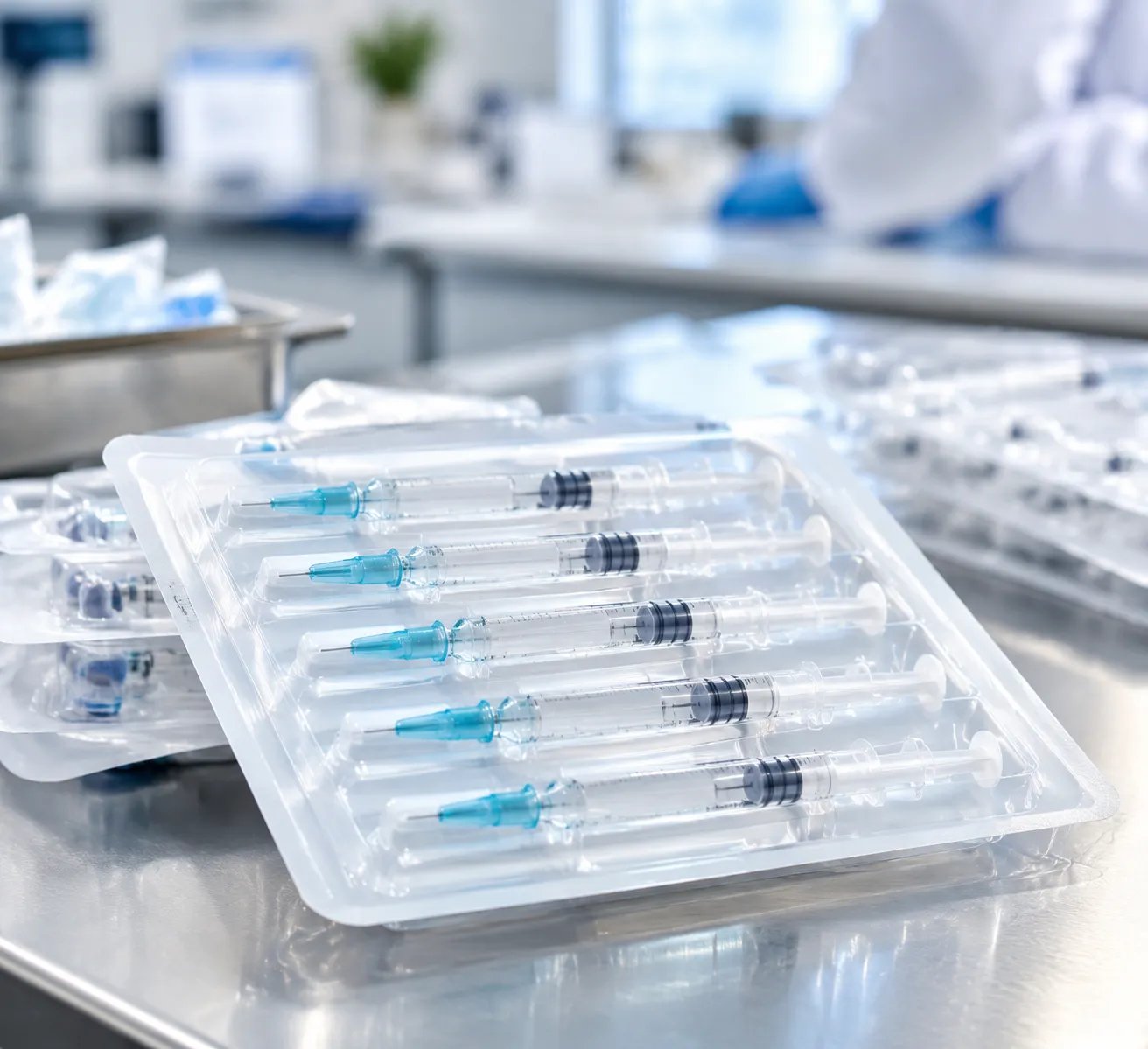 Prefilled Syringe Trays for Safe Medical Packaging